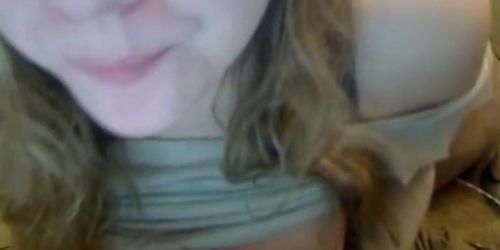 Big Breasted Babe Masturbation Show HD