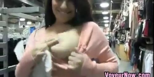 Exhibitionist At The Mall - video 1