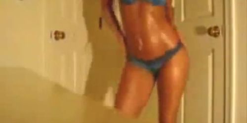 Teen Stripping and Playing - video 1