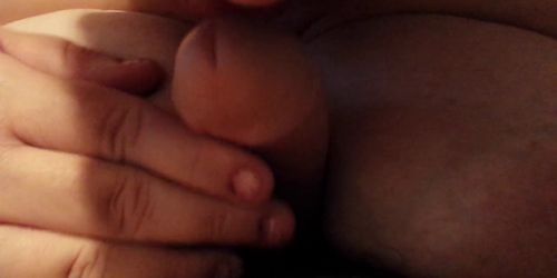 Sucking my my husbands delicious cock
