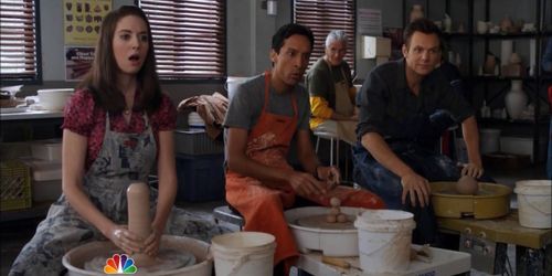 Alison Brie - Community Pottery Scene