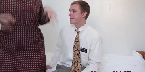 Smalltits mormon teen cum