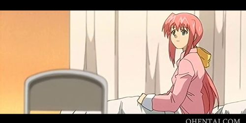 Hardcore sex fantasy for little Anime babe