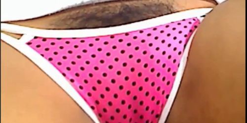 Hairy larablack18 cums