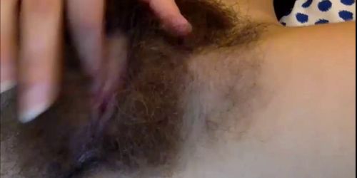 Beautiful Hairy Young Pussy - video 2