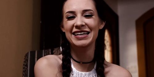 Sexy babe gives the best blowjob in POV