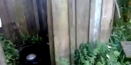 nineteen girl taking shower - video 2