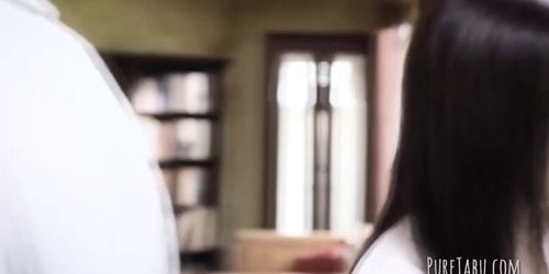 Charles Dera fucks a teen in front Angela White - video 1