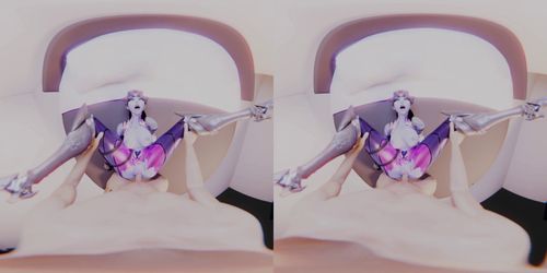 Overwatch: Widowmaker Bed Fuck 3D VR