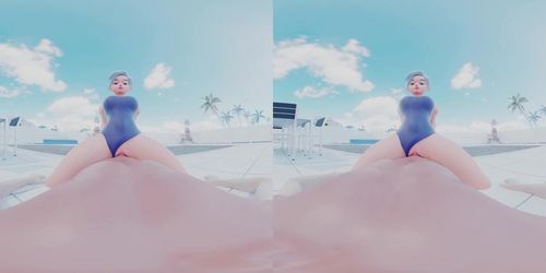 Elisa Poolside Screw Vr 3D