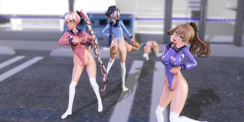 MMD Sex Ver. Kancolle Ship Girls MMD Battle (Submitted by Deepkiss)