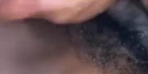 First Time Busting Nut On His Cock