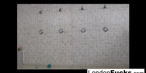 London's Shower Sex Extravaganza (London Keyes)
