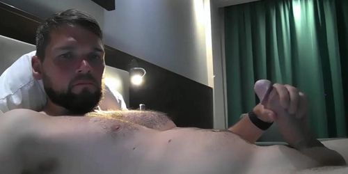 Big uncut English cock big cum shot