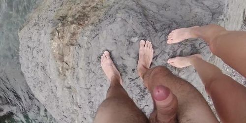 Teen fucked in the Nature