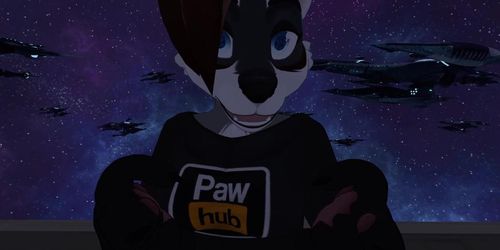 Space Raccoon Butt Invasion