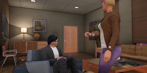 GTA V - Tracey Meting The Psychologist