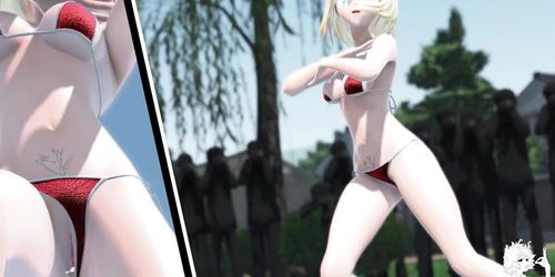 MMD Killer Lady [Public Sex]