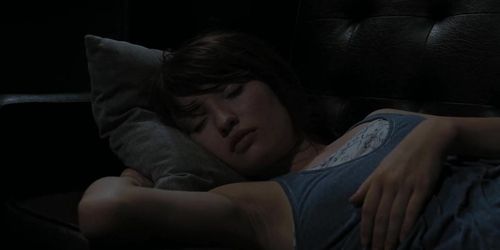 Emily Browning armpit scene. The Uninvited (2009)