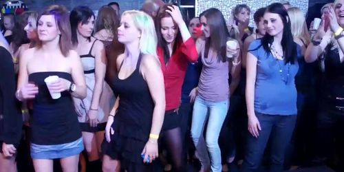 Horny Babes At Sex Party