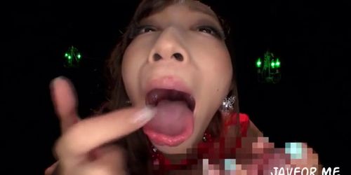 Japanese Femdom POV handjob blowjob DDB258 Part 2