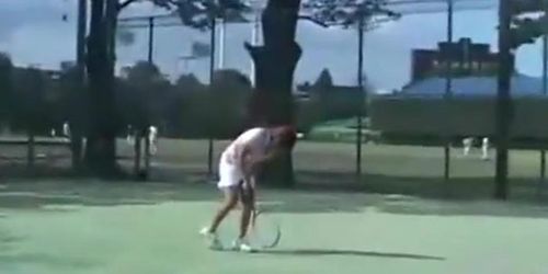 Tennis Court Asian Public Sex