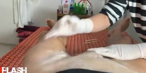 2 Girls Wax Cock