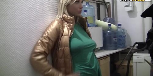 WTF Pass - Blonde cutie stars in public screw video for cash (Rita Rush)