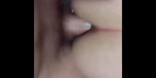 Baise anal avec ma pute de beurette chez elle