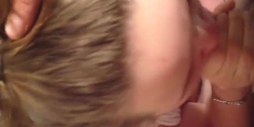 Wife Gets Cum On Her Neck