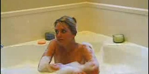 Ashley Teasing In The Bathtub