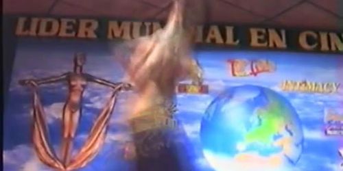 Muslim Arab woman naked belly dancing