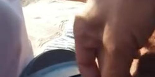 Cum for Teen At Beach