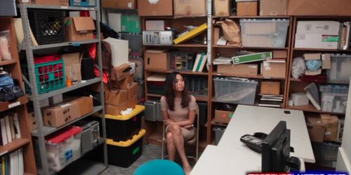 Petite Asian Shoplyfter Stripped Naked And Searched Deep (Aurora Winters)