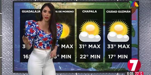 Samantha Arteaga cameltoe en pantalon blanco HD
