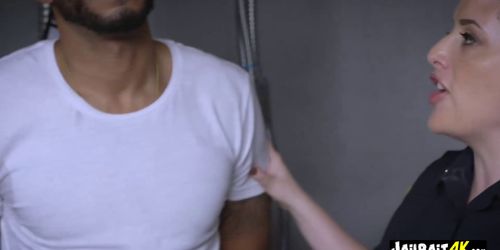 Kinky thief is subdued by milf cops into making his cock hard