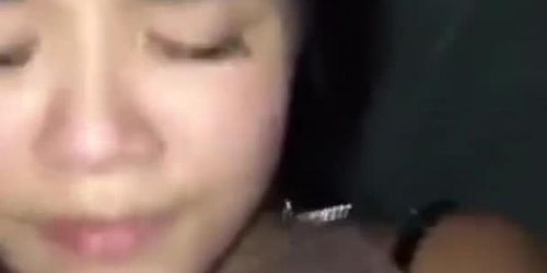 Fucked an Asian teen in my moms car