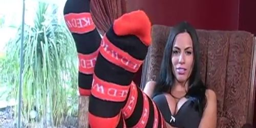 Lexi Lapetina Halloween Socks Joi