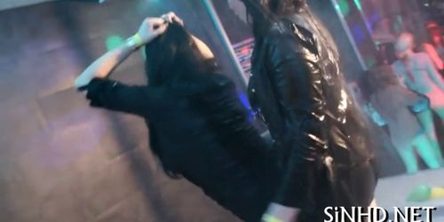 Dirty dancing with lusty babes - video 23