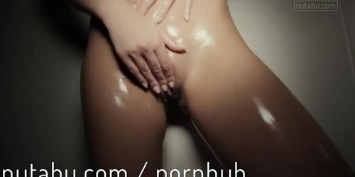 Intimate Bathroom Orgasm with an Angel