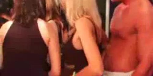 Wild Girls Get Fucked At CFNM Party