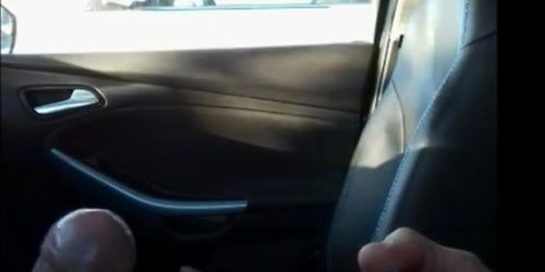 Cum for Asian in Car