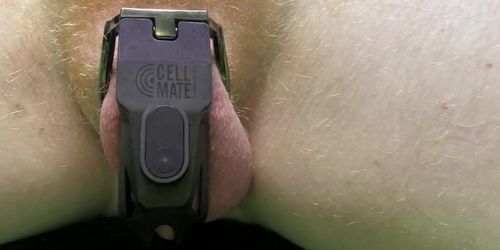 Ultimate Chastiy Device, remote controlled male chastity demo