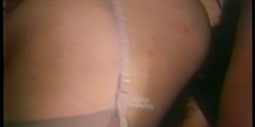 Two sexy lesbian sluts with great asses both fuck a guy