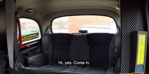 Fake Taxi Sweet Angelina and the backseat casting pussy screw