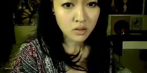 Salacious Asian Woman With Big Breasts