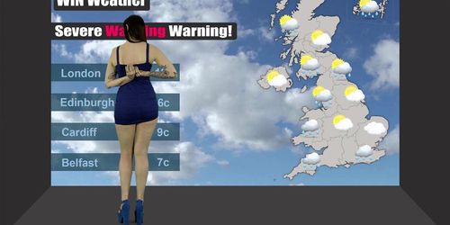 your local Weather woman gives you Encouragement:joi (Shay Hendrix)