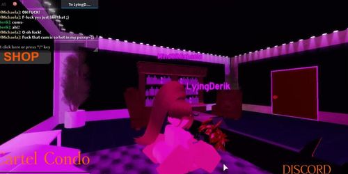 Roblox Girl gets dicked by guy )