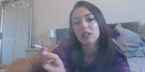 Lauren Smoking JOI