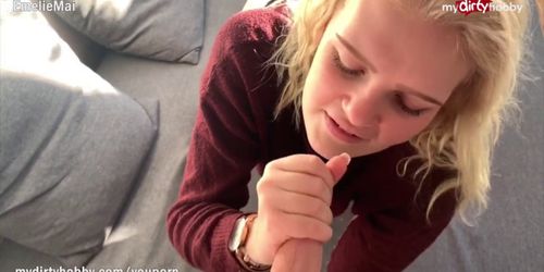 MyDirtyHobby- Teen with great body and a tight gripping pussy screwed POV - video 1